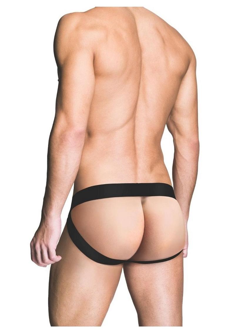 Prowler Red Ass-Less Jock - Black - Large