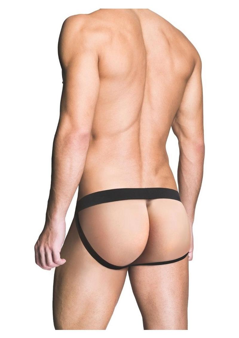Prowler Red Ass-Less Cock-Ring - Black - Small