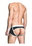 Prowler Red Ass-Less Trunk - Black/White - XXLarge