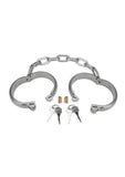 Prowler Red Heavy Duty Metal Ankle Cuffs - Stainless