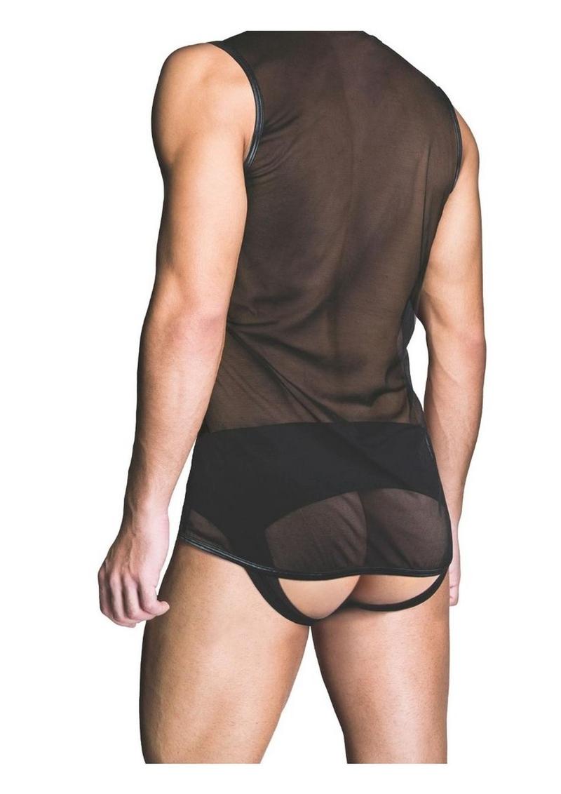 Prowler Red Mesh Vest - Black - Medium