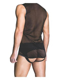 Prowler Red Mesh Vest - Black - Medium