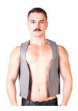 Prowler Red Monochrome Waistcoat - Gray/Grey - Small