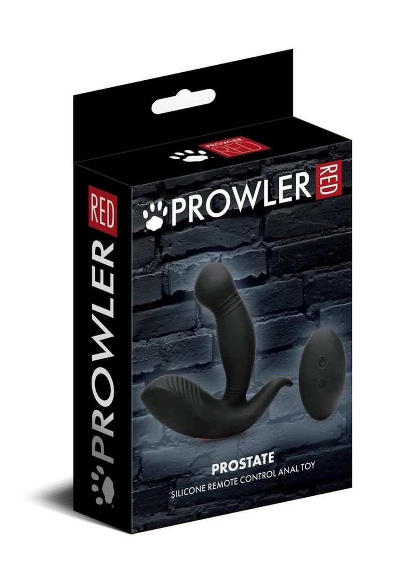 Prowler Red Prostate Massager - Black