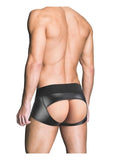 Prowler Red Wetlook Ass-Less Trunk - Black - Small