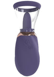 Pumped Boost Automatic 13 Speed Silicone Rechargeable Vulva and Breast Pump - Purple