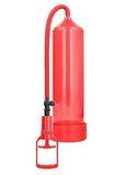 Pumped Comfort Beginner Penis Pump - Red