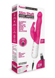 Rabbit Essentials Silicone Rechargeable Slim Shaft Rabbit Vibrator