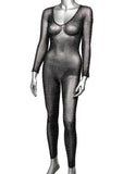 Radiance Crotchless Full Body Suit