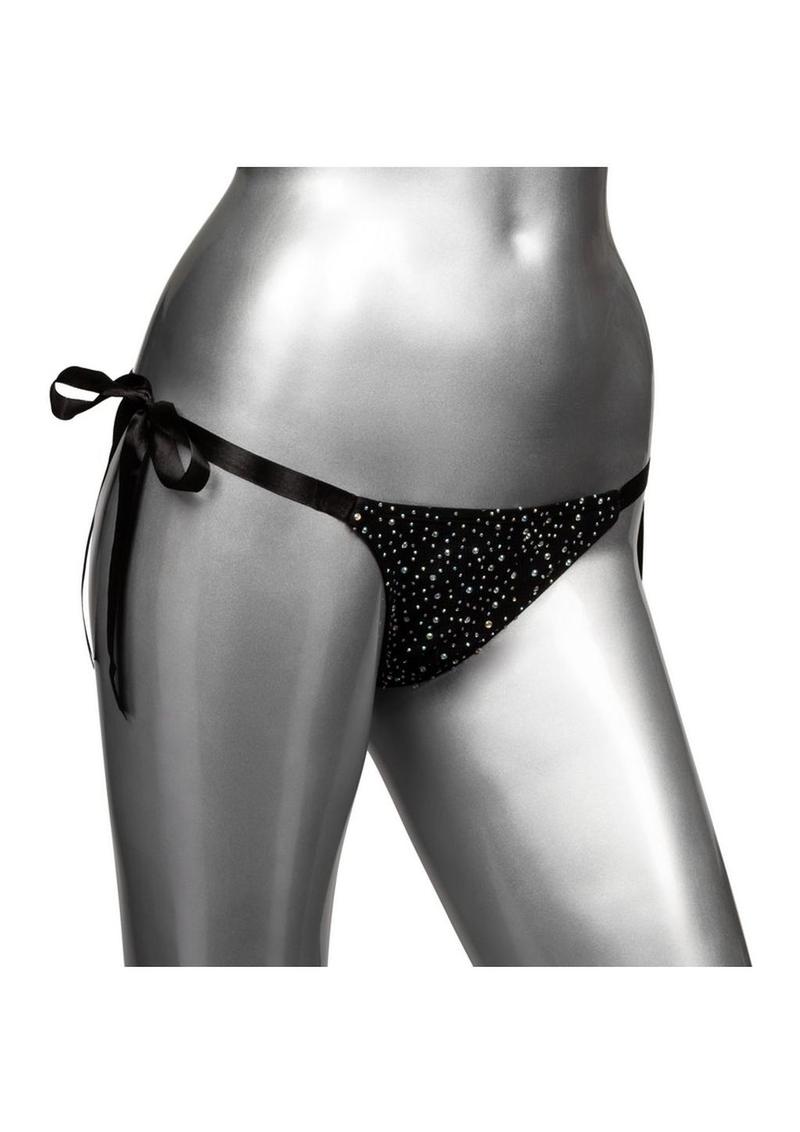 Radiance Side-Tie Panties - Black - One Size