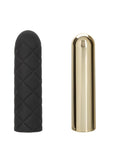 Raven Quilted Seducer Rechargeable Silicone Bullet