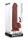 Real Supple Girthy Poseable Dildo with Balls