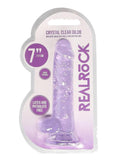 Realrock Crystal Clear Dildo with Balls