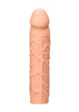 Realrock Skin Penis Extender - Vanilla - 7in