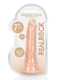 Realrock Skin Realistic Dildo Without Balls - Vanilla - 7in