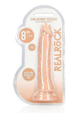 Realrock Skin Realistic Dildo Without Balls - Vanilla - 8in