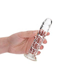 Realrock Skin Realistic Striaght Dildo Without Balls - Clear - 6in