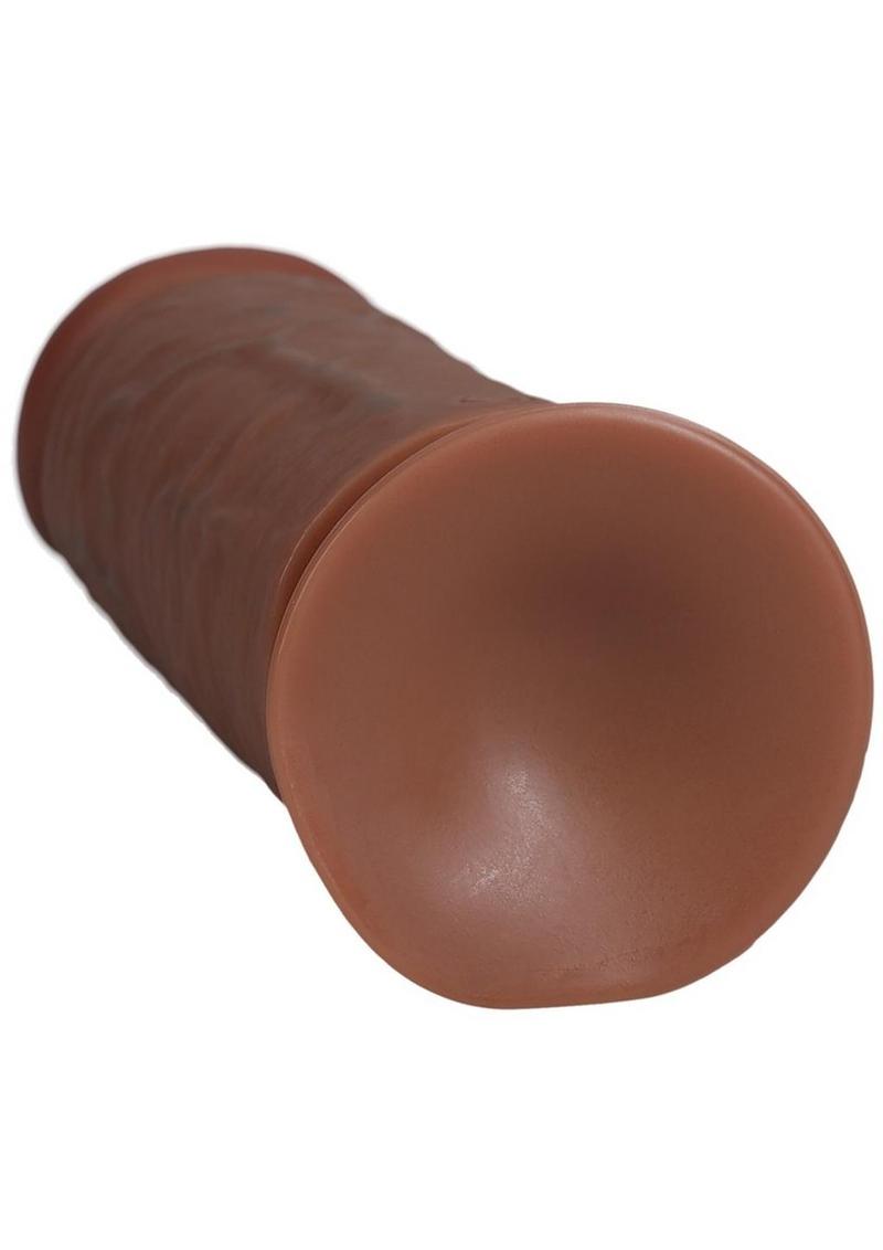 Realrock Ultra Realistic Skin Extra Thick No Balls - Caramel - 9in