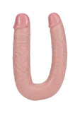 Realrock Ultra Realistic Skin U Shaped Double Dildo