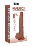 Realrock Vibrating and Rotating Cock with Balls Regular Straight