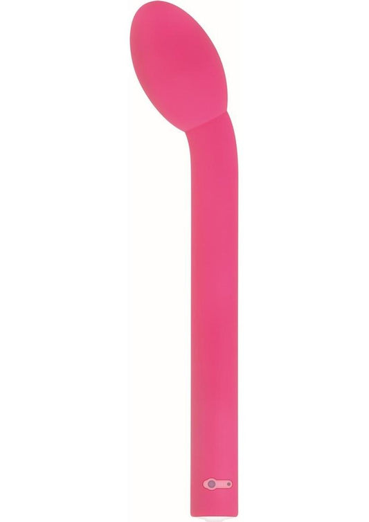 Rechargeable Power G Silicone Probe G-Spot Massager - Pink