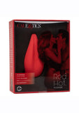 Red Hot Flicker Rechargeable Silicone Massager