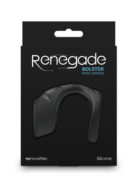 Renegade Bolster Silicone Cock Ring - Black