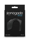 Renegade Bolster Silicone Cock Ring - Black