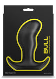 Renegade Bull Silicone Anal Plug - Black - Medium