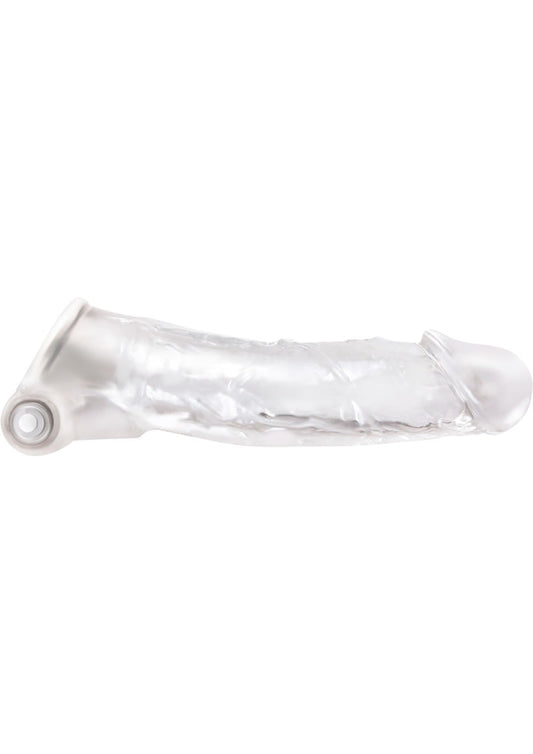 Renegade Manaconda Vibrating Realistic Dildo Penis Extender - Clear - 7.2in