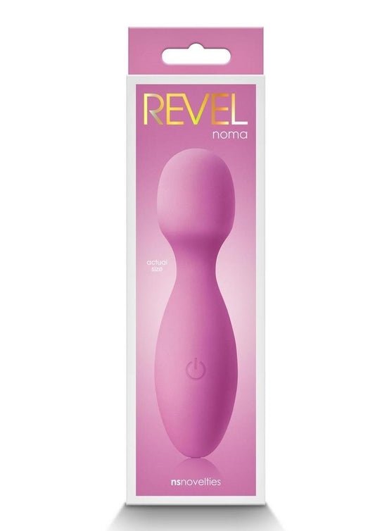 Revel Noma Rechargeable Silicone Wand - Pink