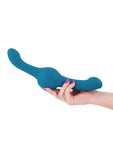 Revolution Tsunami Rechargeable Silicone Vibrator with Remote Control - Teal