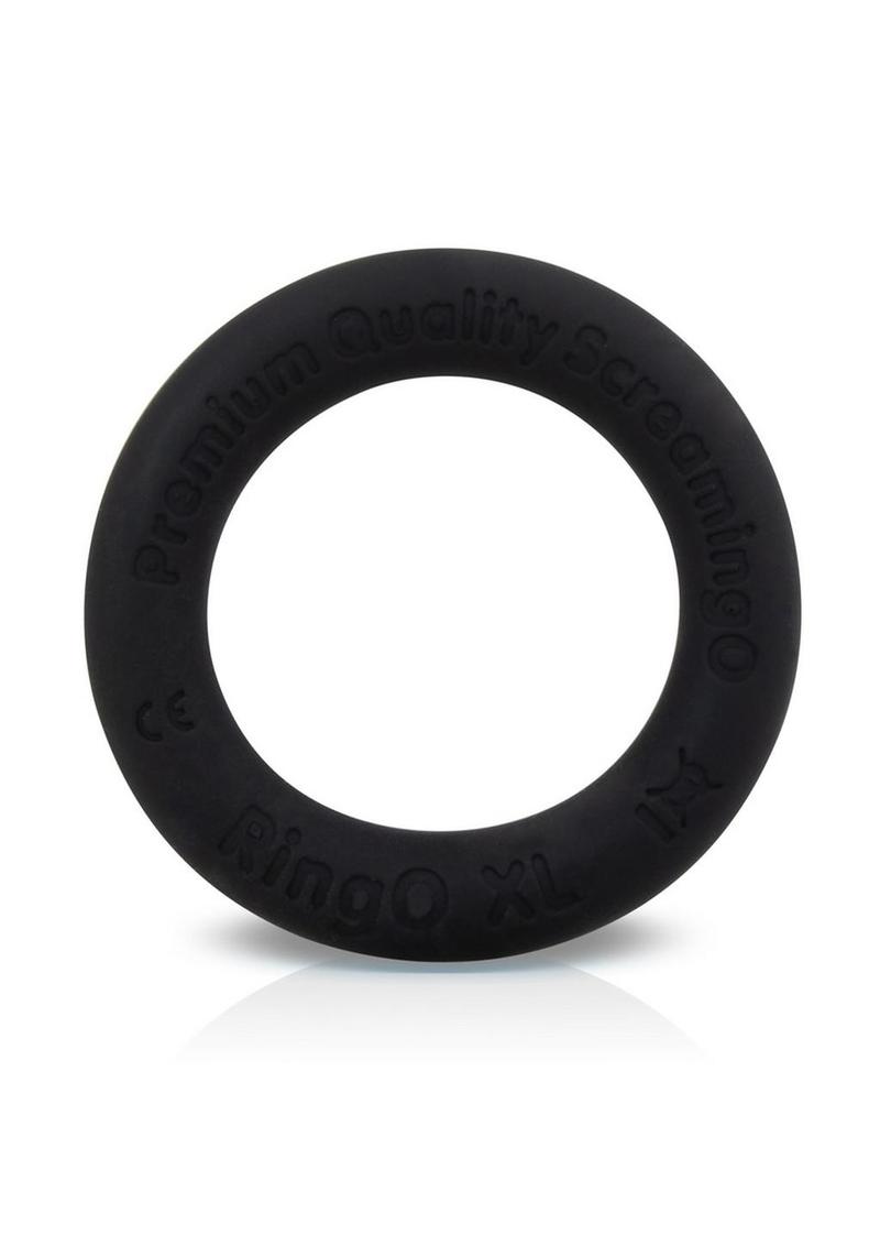 Ringo Ritz XL Individual Ring Silicone - Black - XLarge