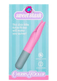 Rock Candy Cherry Flicker Rechargeable Silicone Tickler