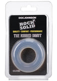 Rock Solid Ribbed Donut Silicone Cock Ring