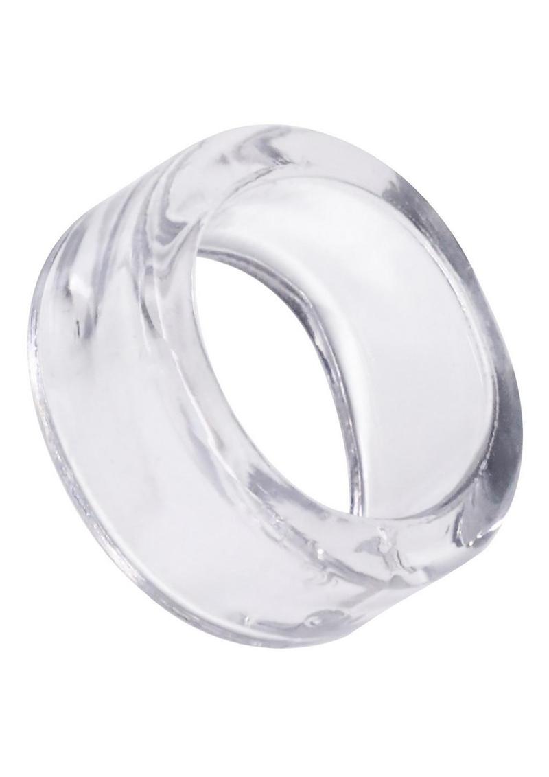 Rock Solid The O Ring Cock Ring - Clear