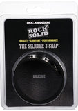 Rock Solid The Silicone 3-Snap Adjustable Cock Ring