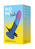 Romp Piccolo Silicone Dildo - Blue/Purple