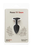 Roses Til Dawn Silicone Butt Plug