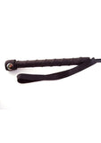 Rouge Fifty Times Hotter Leather Hand Riding Crop - Black