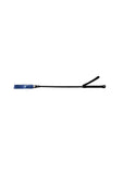 Rouge Leather Short Riding Crop with Slim Tip - Blue