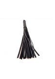 Rouge Leather Spiral Flogger - Black