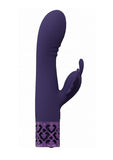 Royal Gems Monarch Rechargeable Silicone Vibrator - Purple