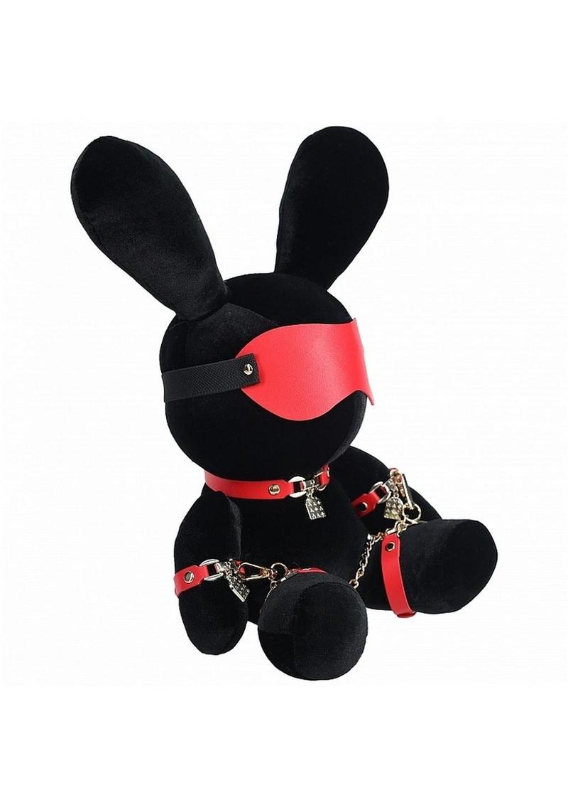 S-Line Rabbit Bondage Velvet - Black - Large