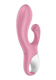 Satisfyer Air Pump Bunny 2 Rechargeable Silicone Vibrator - Pink