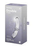 Satisfyer Double Crystal Glass Dildo