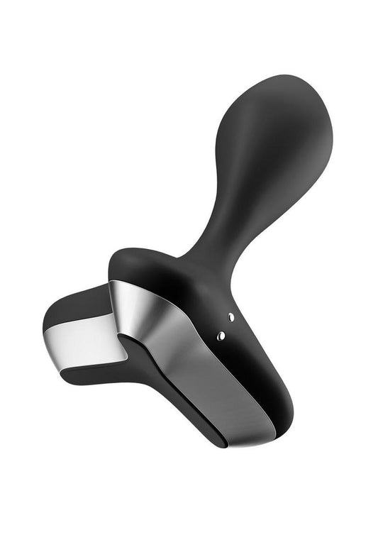 Satisfyer Game Changer Rechargeable Silicone Anal Plug - Black