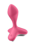 Satisfyer Game Changer Rechargeable Silicone Anal Plug - Pink