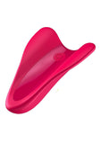 Satisfyer High Fly Silicone Rechargeable Hand Massager - Red