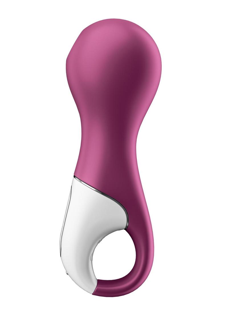 Satisfyer Lucky Libra Silicone Rechargeable Clitoral Stimulator - Purple